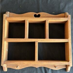 Vintage Wood Wall Shelf